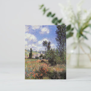 Lane in the Poppy Field by Claude Monet Postcard