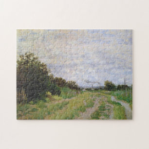 Lane in Vineyards Argenteuil Monet Fine Art Jigsaw Puzzle