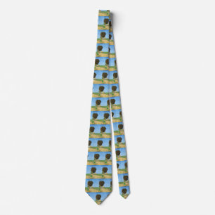 Lane Near Arles by Vincent van Gogh Tie
