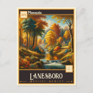Lanesboro, Minnesota    Vintage Postcard