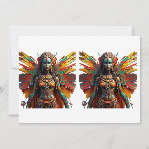 Langa Vuma Fairy Tank Top Holiday Card