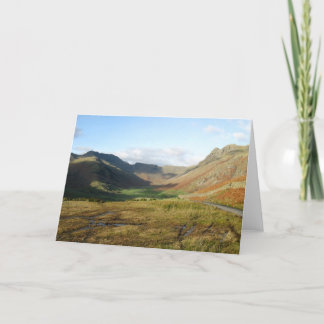 Langdale Valley - Blank Greetings Card