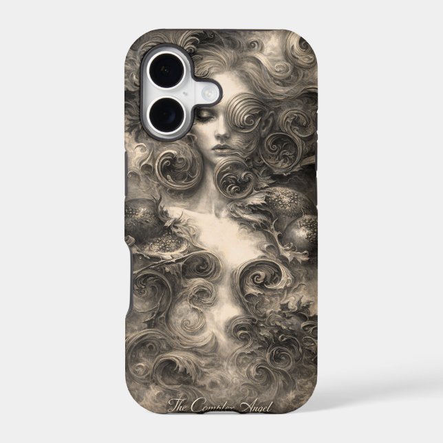 "L'ange complexe" Coque Apple iPhone 17 (Verso)
