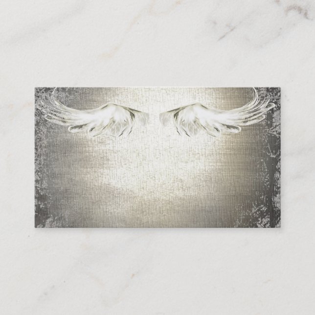 L'ange s'envole des cartes de visite (Devant)