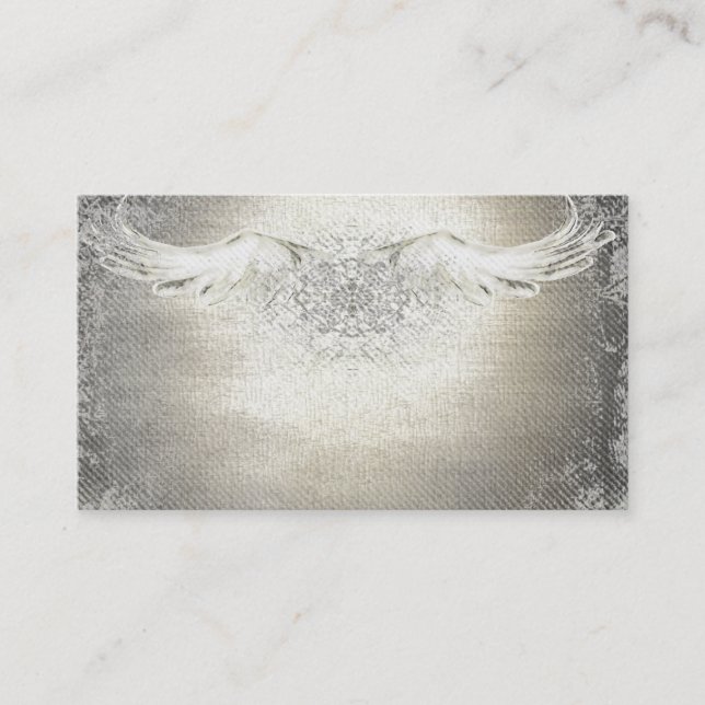 L'ange s'envole des cartes de visite (Devant)