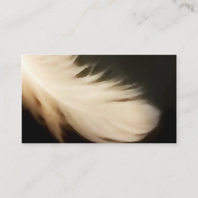 L'ange s'envole des cartes de visite de blanc de (Devant)