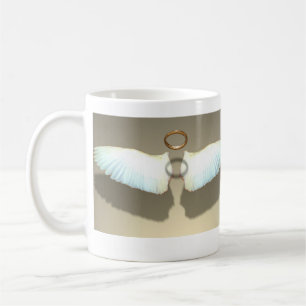 L'ange s'envole la tasse de café