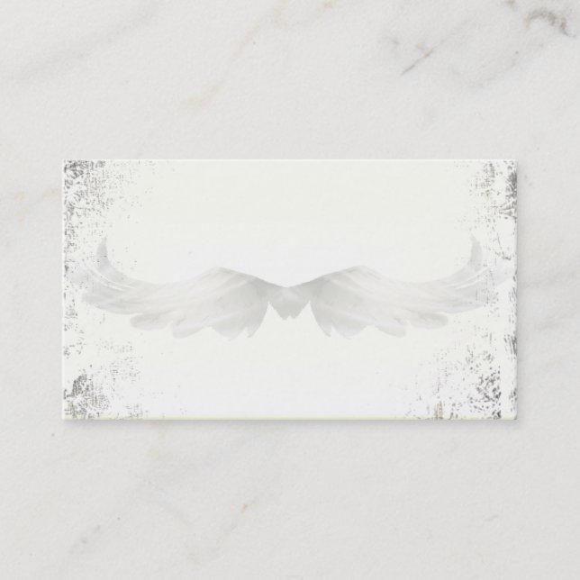 L'ange s'envole les cartes de visite légers (Devant)