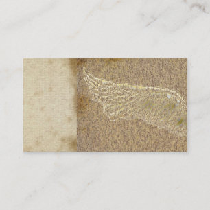l'ange vintage s'envole les cartes de visite bruns