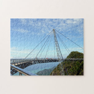 Langkawi Suspension Bridge Malaysia. Jigsaw Puzzle