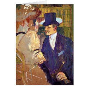 L'Anglais par Toulouse Lautrec, Art Vintage