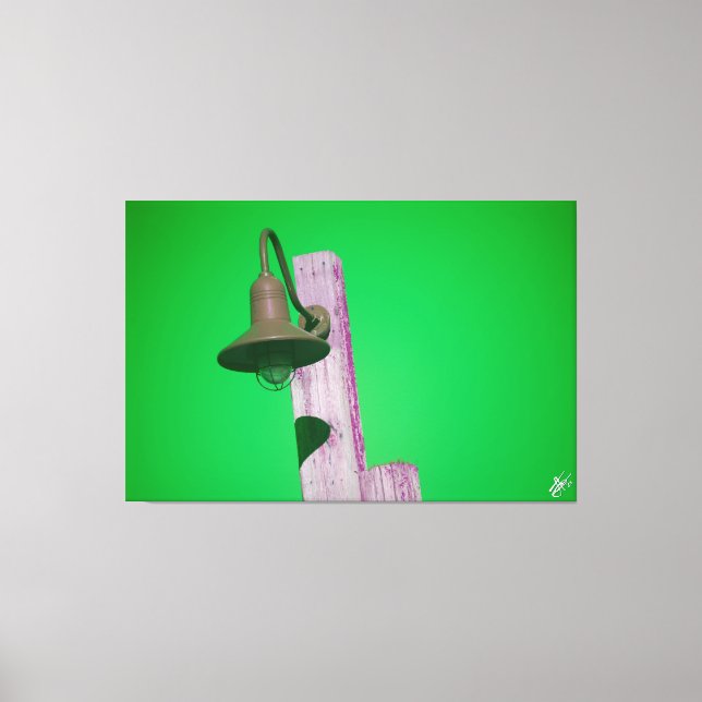 Langley Light Post Series #8 Canvas Print (Front)