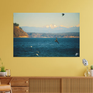 Langley waterfront #10 canvas print
