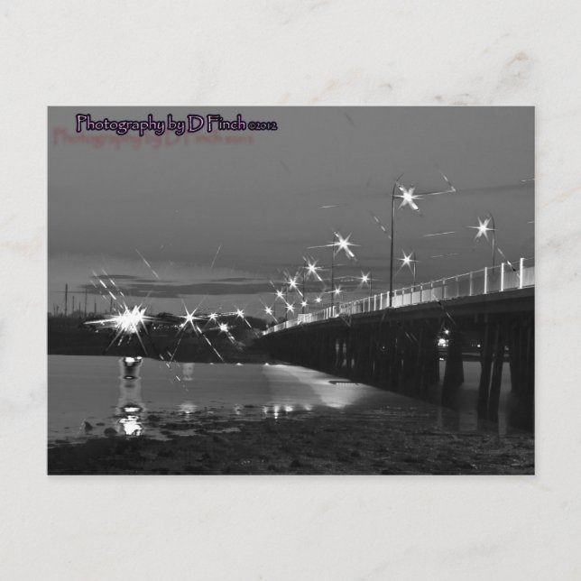 Langstone bridge postcard (Front)