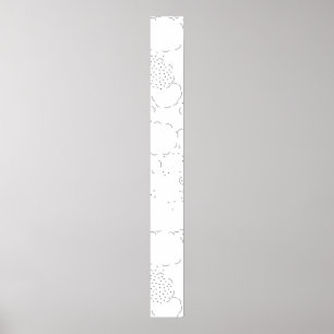 Language, Aqua Haze Pedestal Sign