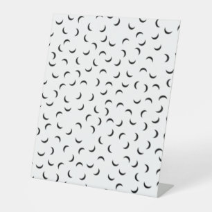 Language, Carbon Grey Pedestal Sign