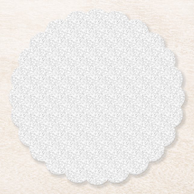 language Design Five Paper Coaster (Front)