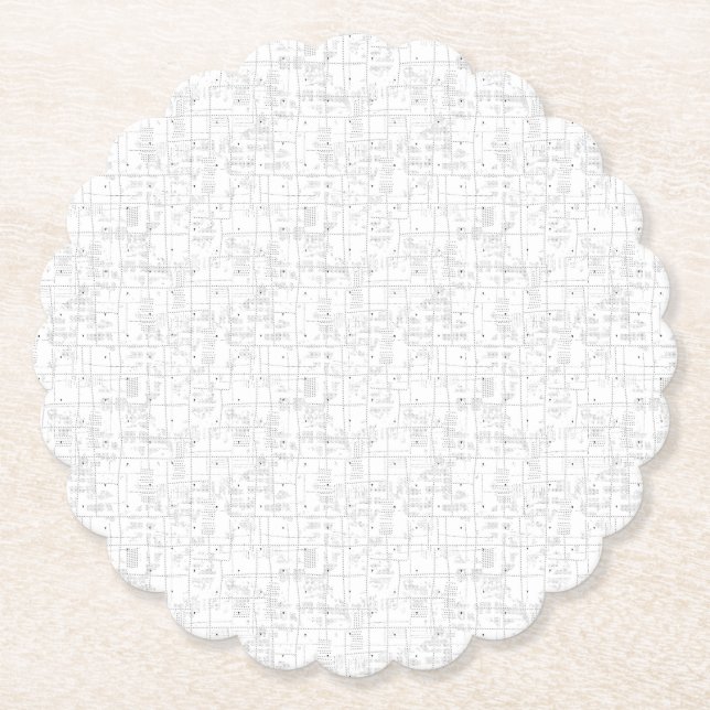 language Design Thirty Four Paper Coaster (Front)