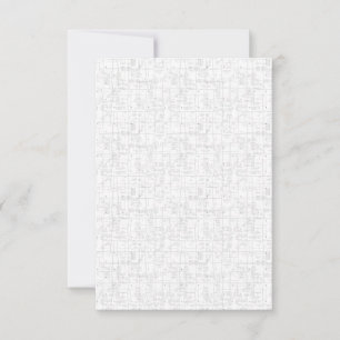 language Design Thirty Four RSVP Card