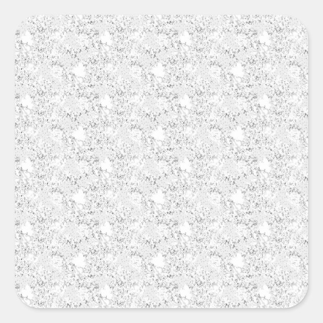 language Design Three Square Sticker (Front)