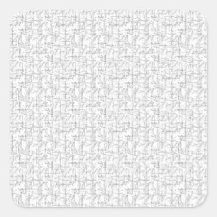 language Design Twenty Three Square Sticker