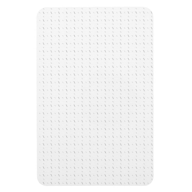 Language, Green White Magnet (Vertical)