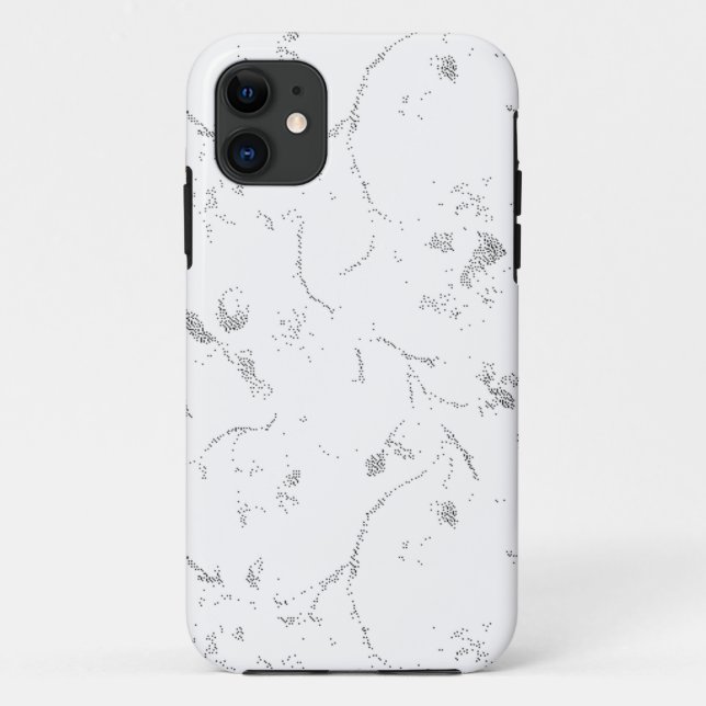 Language, Grey Cloud Case-Mate iPhone Case (Back)
