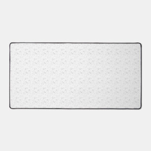 Language, Grey Cloud Desk Mat