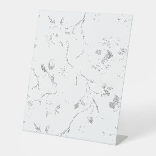 Language, Grey Cloud Pedestal Sign