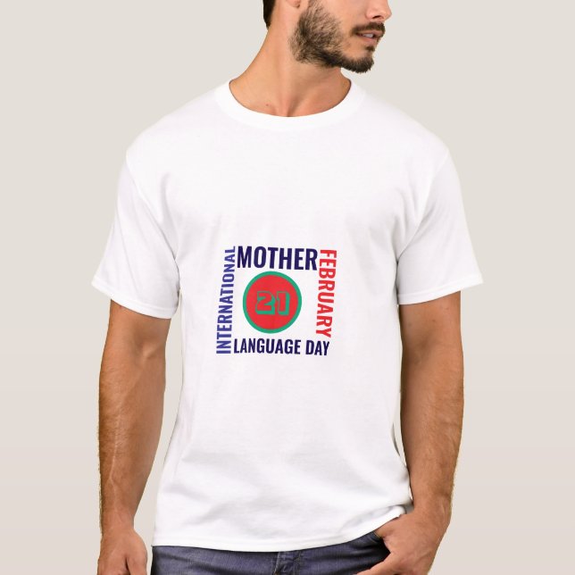 Language Heritage Pride Graphic T Shirt (Front)