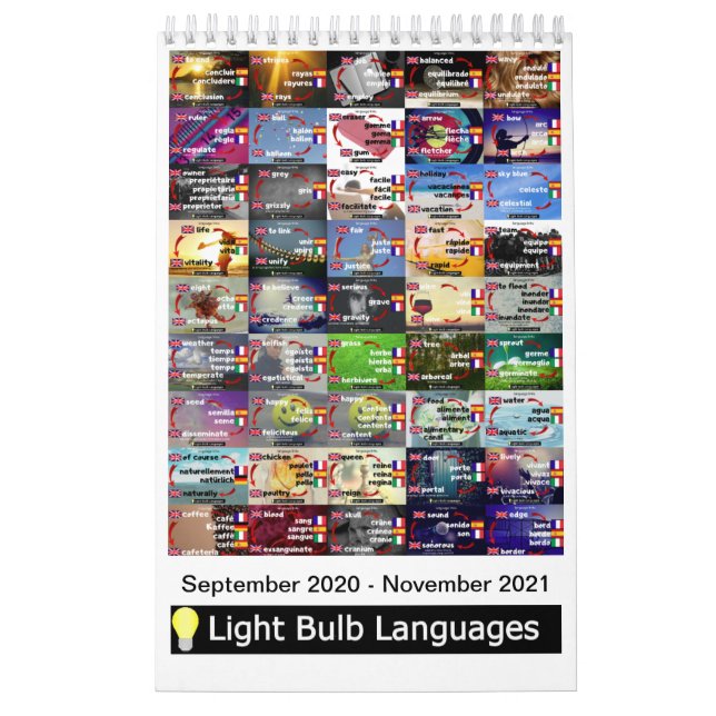 Language Links Calendar (Sept 2020 - Nov 2021) (Cover)