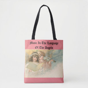Language Of Angels Tote Bag