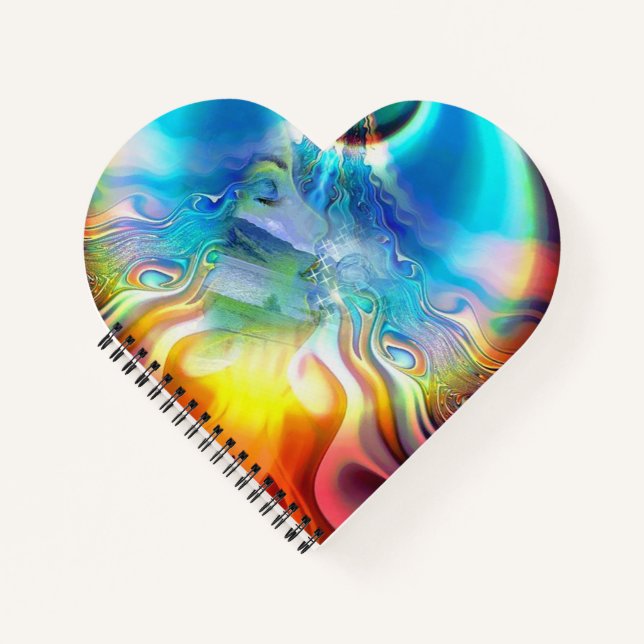 Language of Light Base Chakra Symbols Notebook (Front)