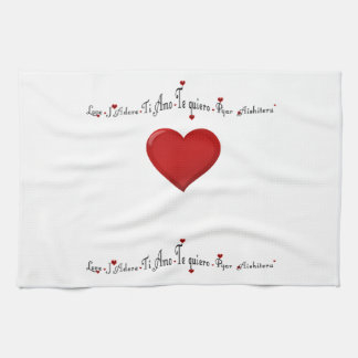 Language of Love - Kitchen Towels