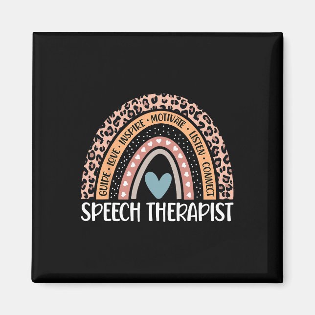 Language Pathologist 100th Day Of School Slp Thera Magnet (Front)