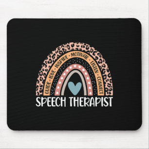 Language Pathologist 100th Day Of School Slp Thera Mouse Pad