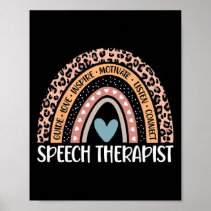 Language Pathologist 100th Day Of School Slp Thera Poster