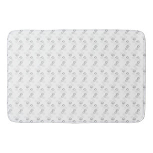Language, Snow Drift Bath Mat