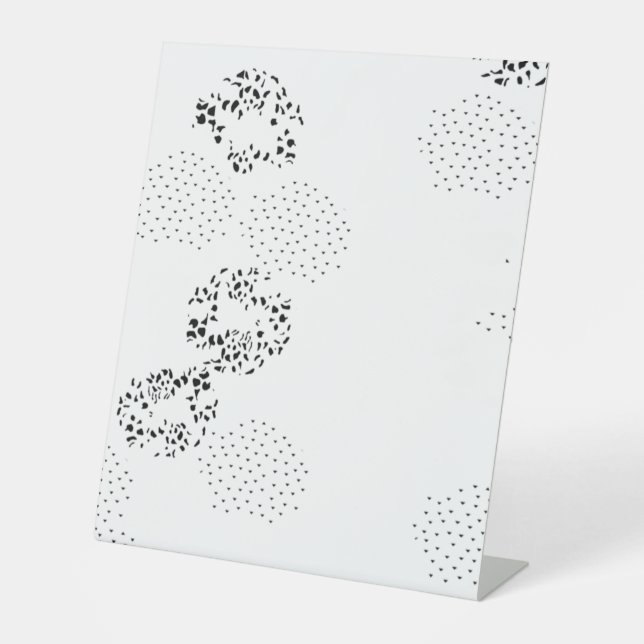 Language, Snow Drift Pedestal Sign (Front)