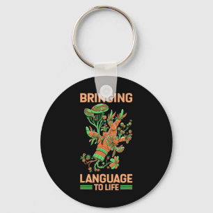 Language To Life American Sign Language Keychain
