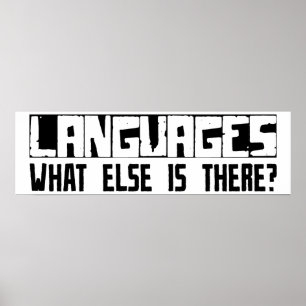 Languages What Else Is There? Poster