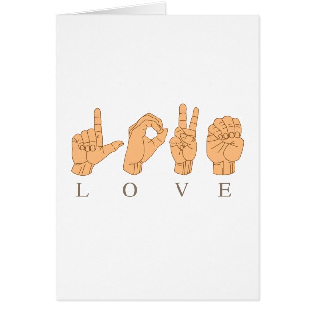 LANGUE DES SIGNES POUR L'AMOUR (Devant)