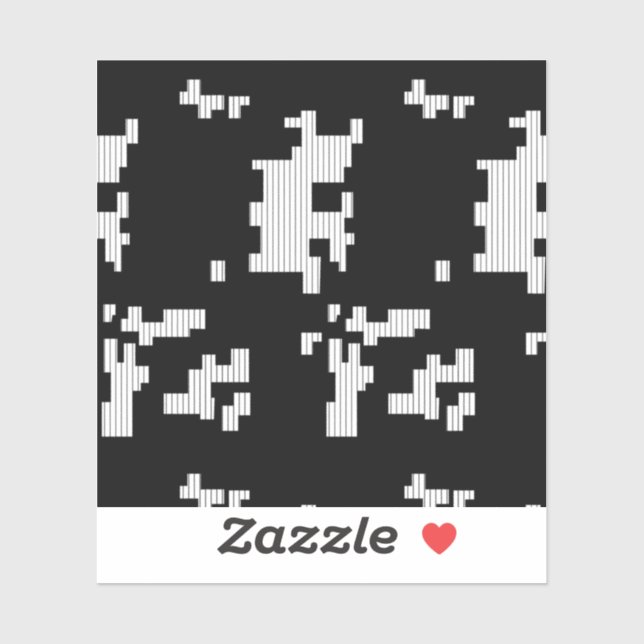 Langue, Tempête du désert Autocollant en vinyle co (Feuille)