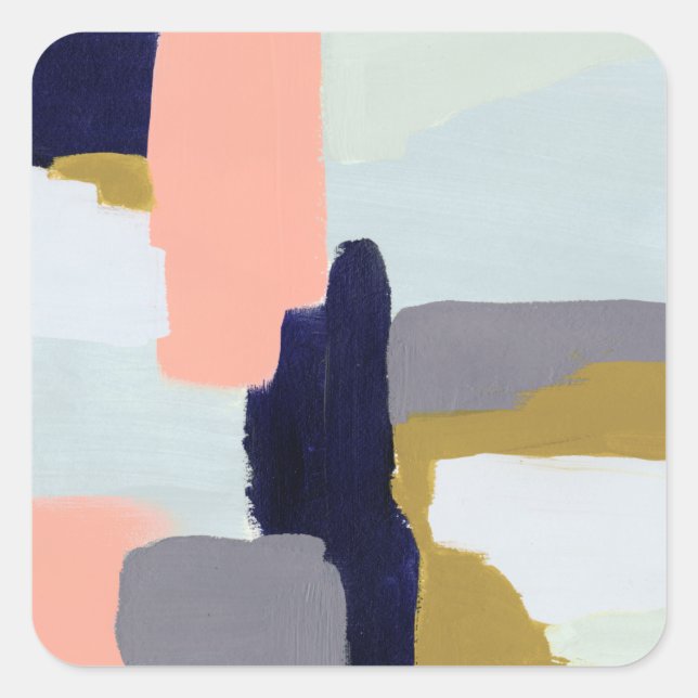Languid Square Sticker (Front)