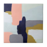 Languid Tile<br><div class="desc">Languid II by Victoria Borges. This features various shapes in thickness and length in a multitude of contrasting colours.</div>