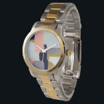 Languid Watch<br><div class="desc">Languid II by Victoria Borges. This features various shapes in thickness and length in a multitude of contrasting colours.</div>