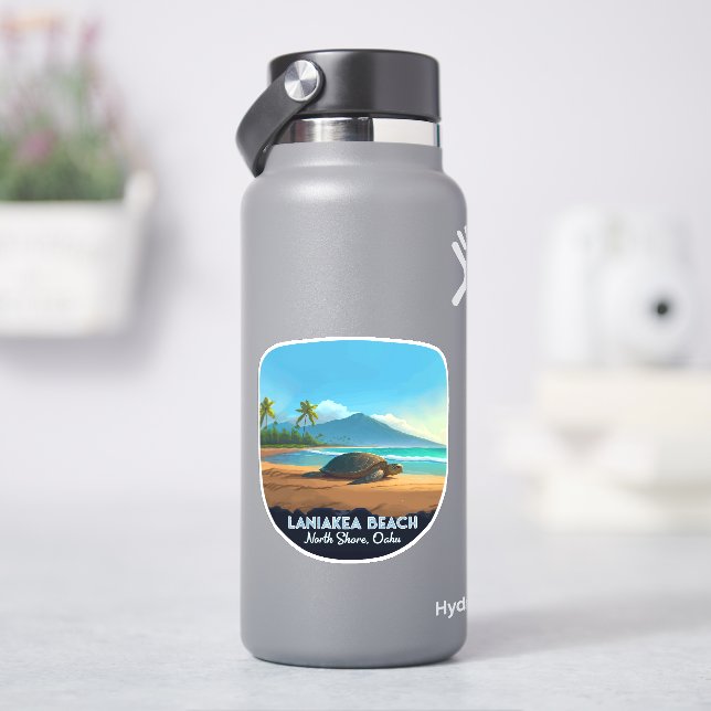 Laniakea Beach Haleiwa Oahu Hawaii Turtle (HydroFlask)