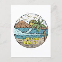 Lanikai Beach Hawaii Vintage