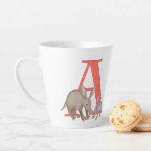 L'animal ABC A est destiné à la tasse aardvark lat
