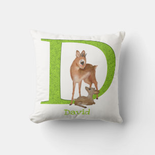 L'animal ABC D est pour coussin dik-dik